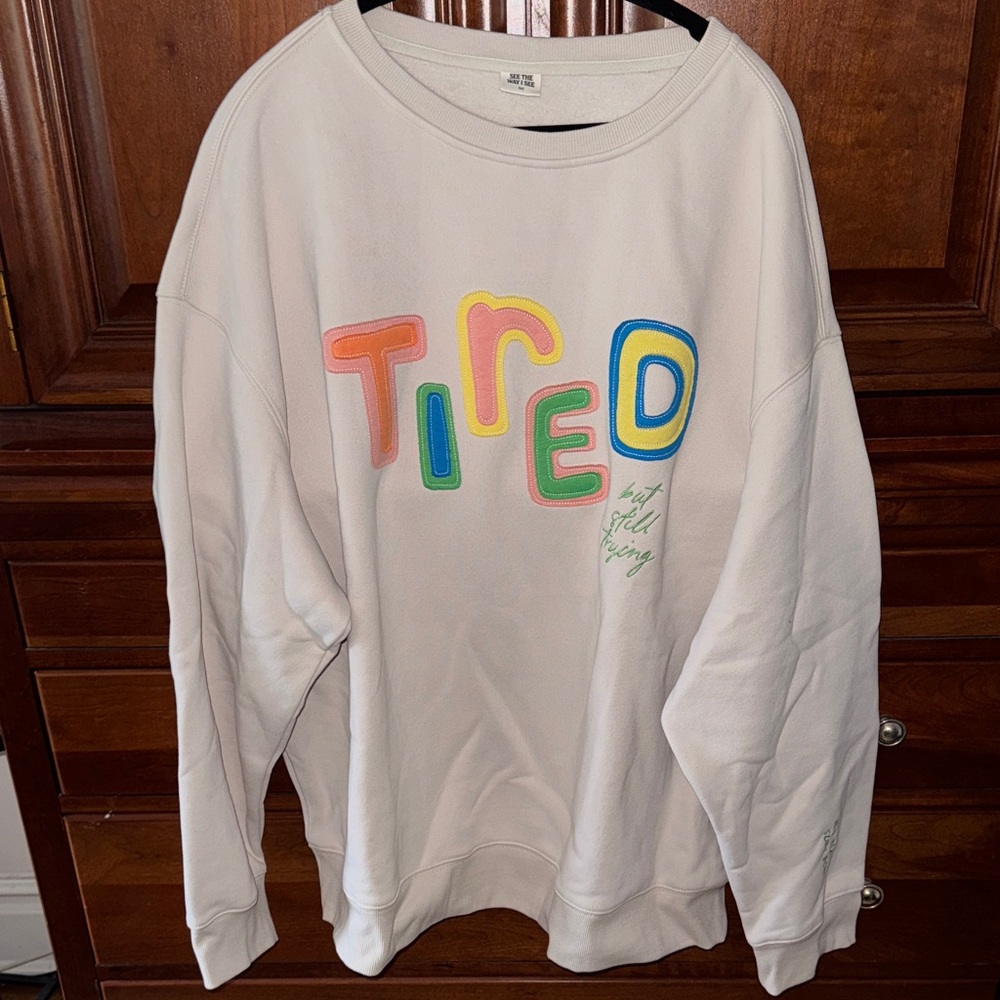 Super Oversized Sweatshirt - New never worn